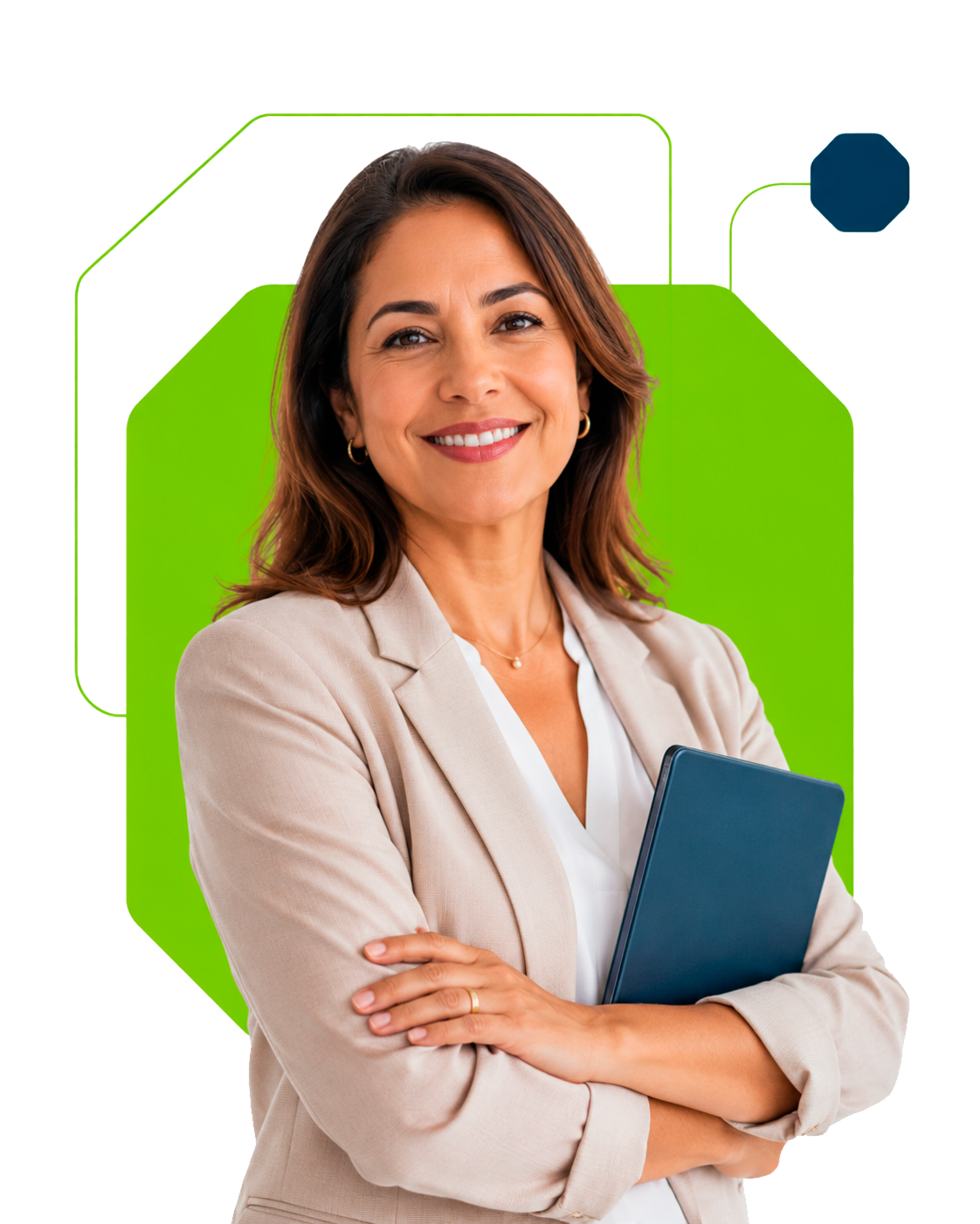 Gestora de educação pública em ambiente institucional